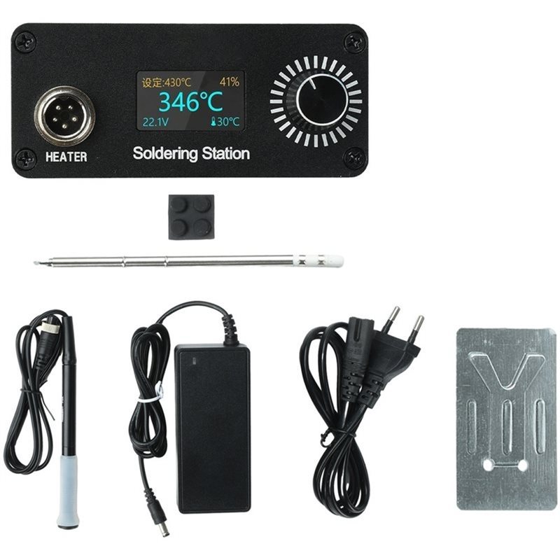 Soldering Station T12 Oled - محطة لحام محمولة B23B T12 للإصلاح