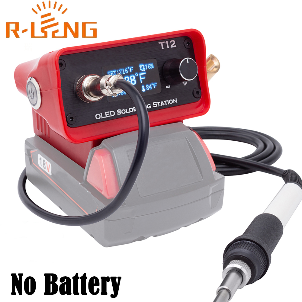 Soldering Station T12 Oled - OLED T12 محطة لحام الحديد محطة